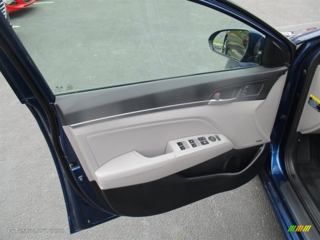2017 Elantra Limited - Lakeside Blue / Gray photo #18