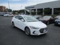 2017 White Hyundai Elantra Limited  photo #1