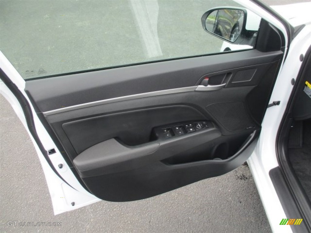 2017 Elantra Limited - White / Black photo #18