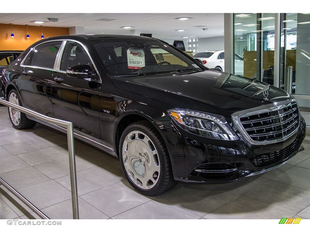 Black 2016 Mercedes-Benz S Mercedes-Maybach S600 Sedan Exterior Photo #112197729
