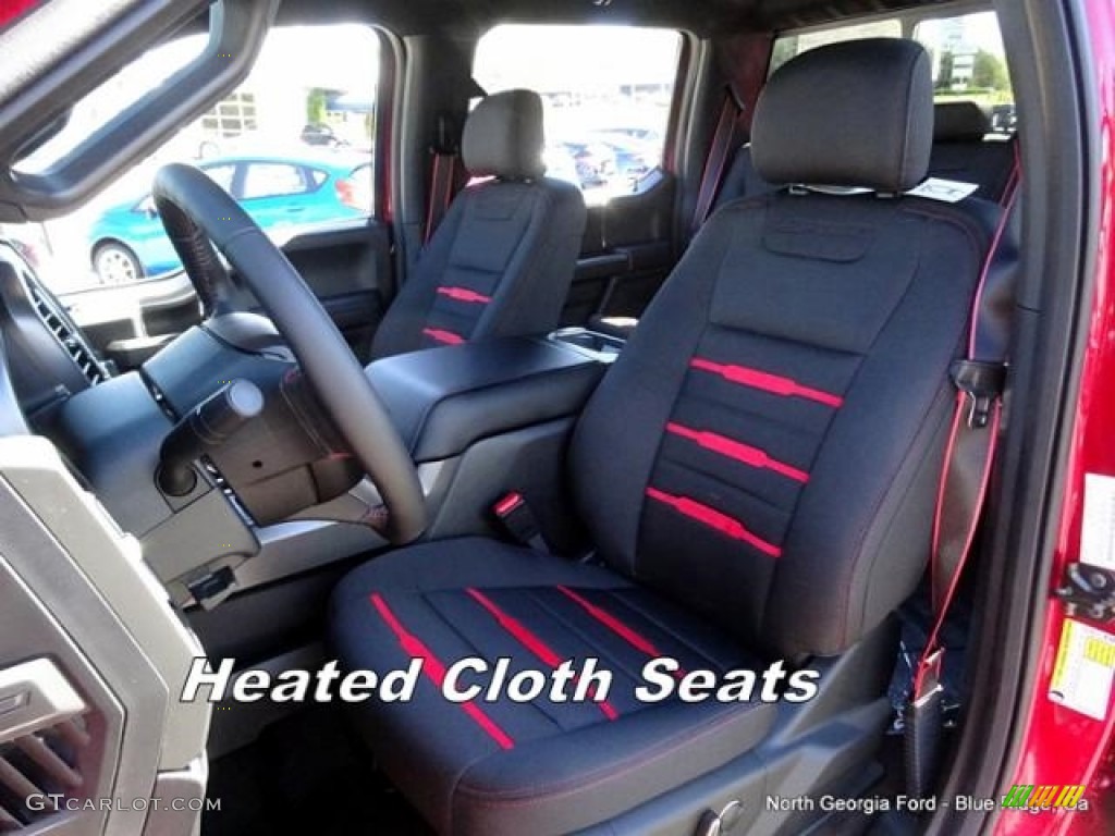 2016 F150 XLT SuperCrew 4x4 - Ruby Red / Black photo #13
