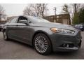 2014 Sterling Gray Ford Fusion Titanium  photo #9