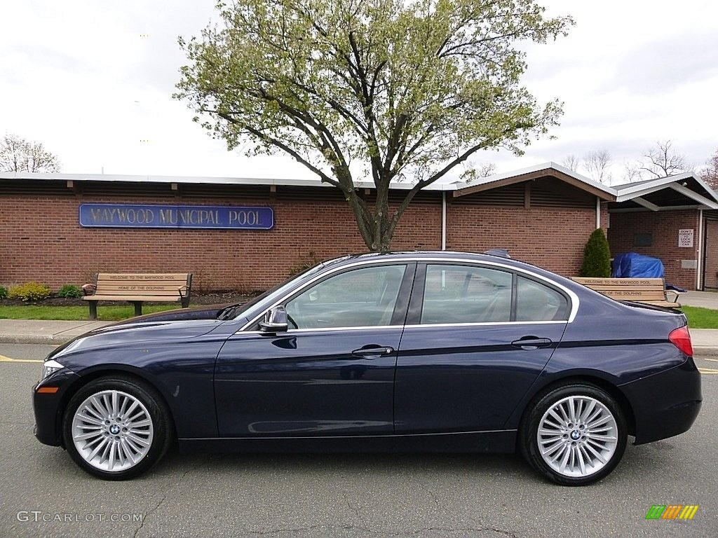 2013 3 Series 328i xDrive Sedan - Imperial Blue Metallic / Saddle Brown photo #2