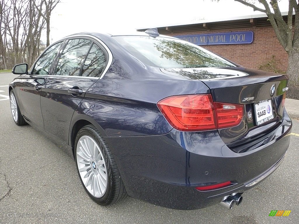 2013 3 Series 328i xDrive Sedan - Imperial Blue Metallic / Saddle Brown photo #3