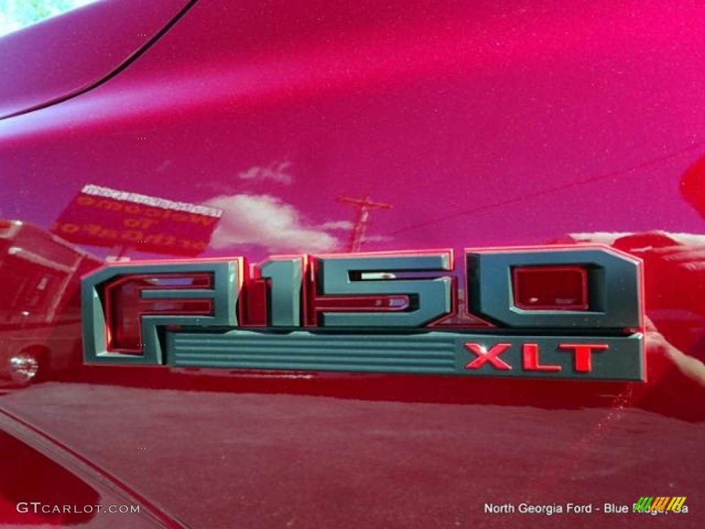 2016 F150 XLT SuperCrew 4x4 - Ruby Red / Black photo #38