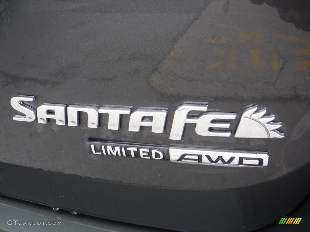 2011 Santa Fe Limited AWD - Black Forest Green / Beige photo #11