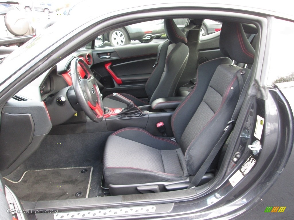 2013 BRZ Premium - Dark Grey Metallic / Black Cloth photo #13