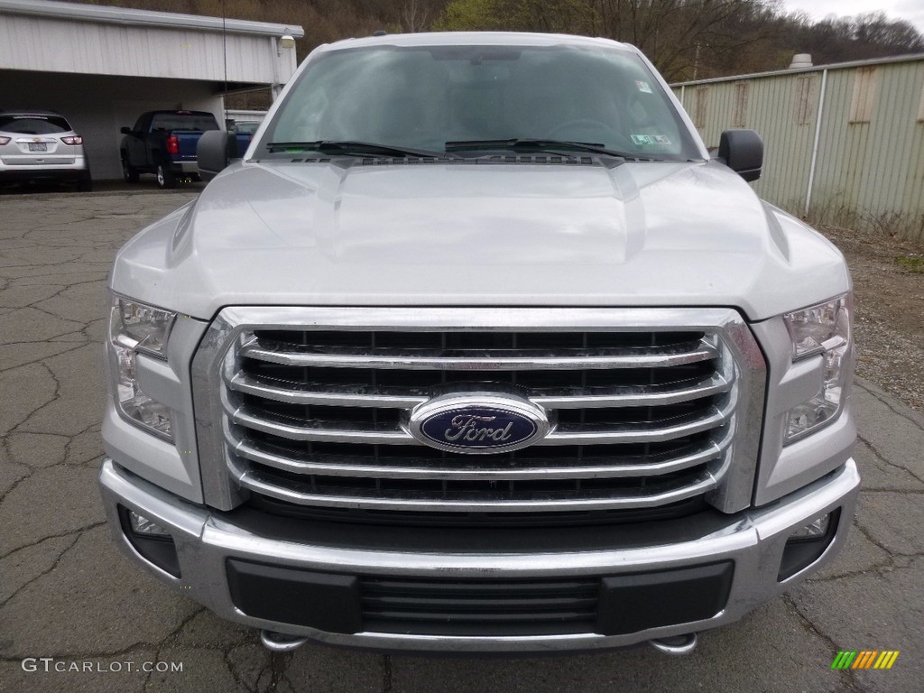 2016 F150 XLT SuperCrew 4x4 - Ingot Silver / Medium Earth Gray photo #7