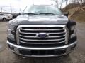 2016 Shadow Black Ford F150 XLT SuperCrew 4x4  photo #7