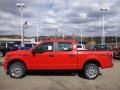 2016 Race Red Ford F150 XL SuperCrew 4x4  photo #7