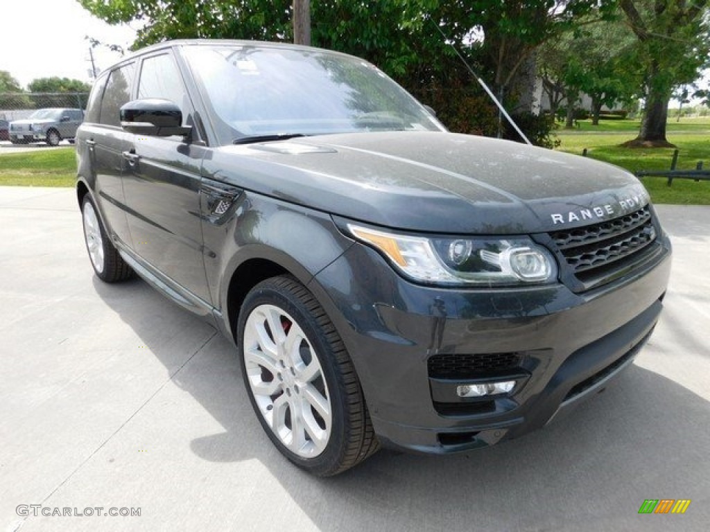 Carpathian Grey Metallic 2016 Land Rover Range Rover Sport Autobiography Exterior Photo #112206972