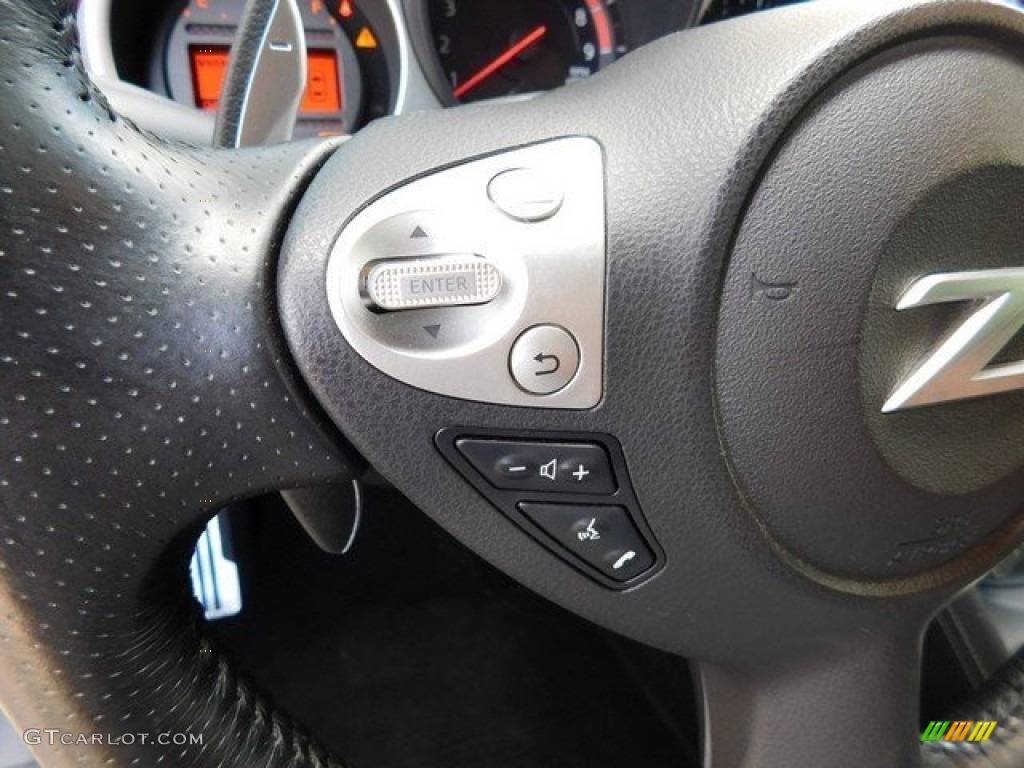 2015 Nissan 370Z Sport Tech Coupe Controls Photo #112207407