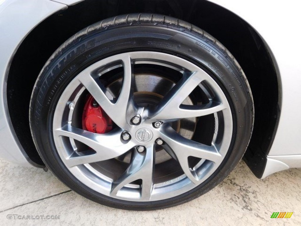 2015 370Z Sport Tech Coupe - Brilliant Silver / Black photo #33