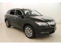 2015 Crystal Black Pearl Acura MDX SH-AWD Technology  photo #1