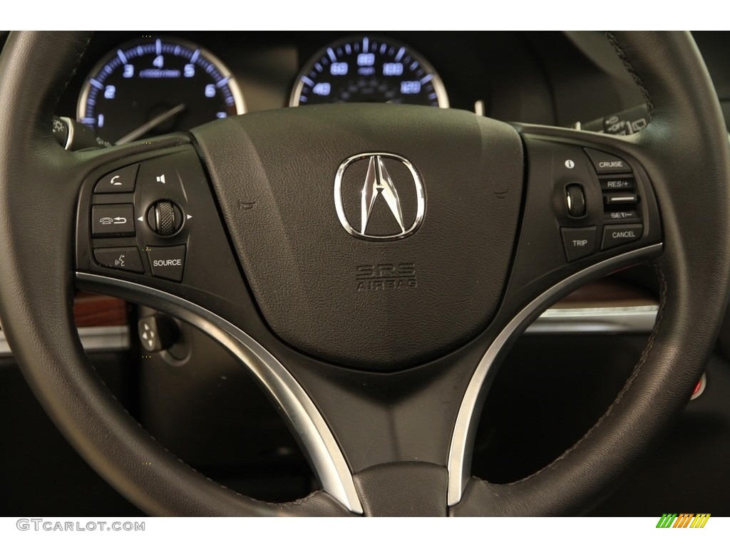 2015 MDX SH-AWD Technology - Crystal Black Pearl / Ebony photo #6