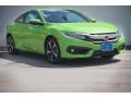 Energy Green Pearl 2016 Honda Civic Touring Coupe