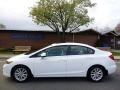 2012 Taffeta White Honda Civic EX-L Sedan  photo #2