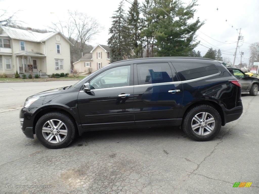 2015 Traverse LT AWD - Black Granite Metallic / Ebony photo #4