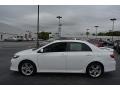 2013 Super White Toyota Corolla S  photo #6