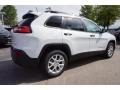 2016 Bright White Jeep Cherokee Sport  photo #3