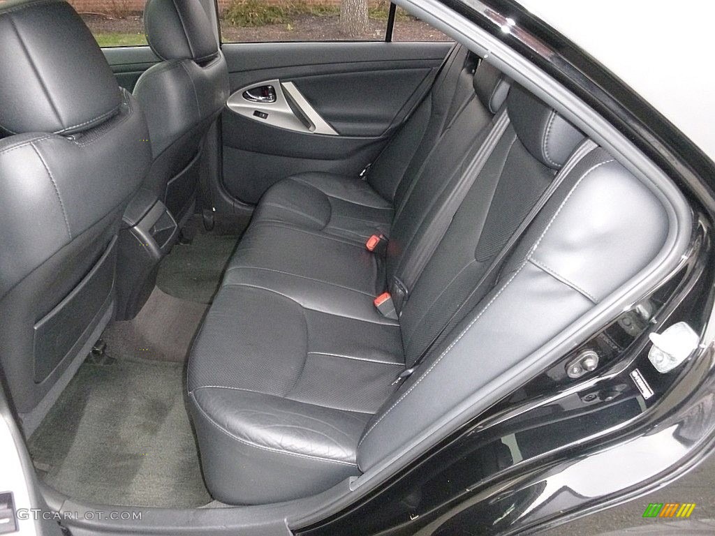 2010 Camry SE V6 - Black / Dark Charcoal photo #15