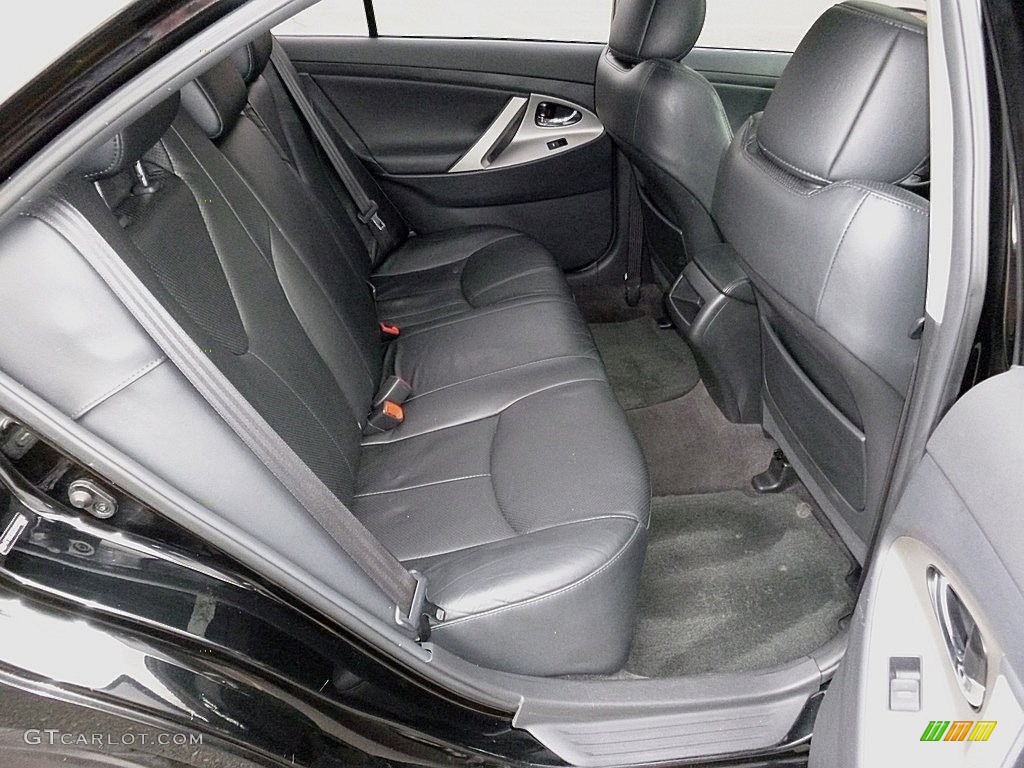 2010 Camry SE V6 - Black / Dark Charcoal photo #21