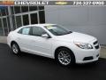 White Diamond Tricoat 2013 Chevrolet Malibu LT