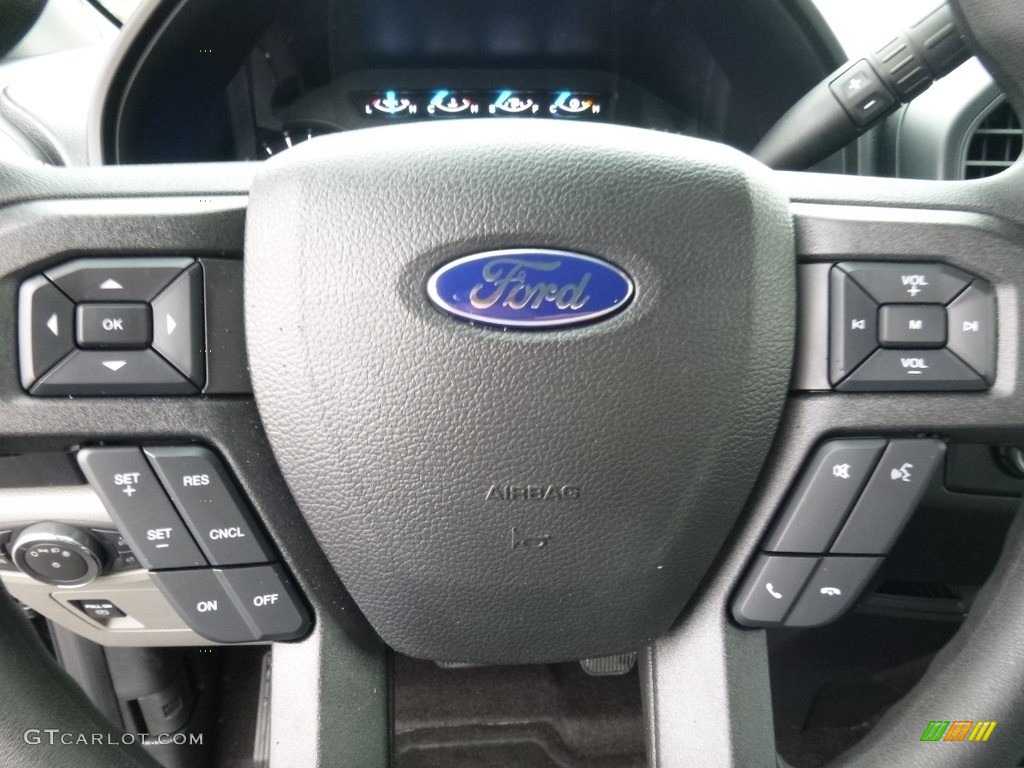 2016 F150 XL SuperCab 4x4 - Shadow Black / Medium Earth Gray photo #12