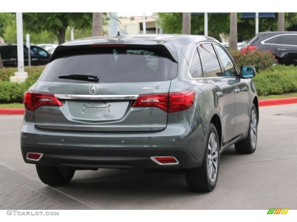 2014 MDX Technology - Forest Mist Metallic / Parchment photo #7