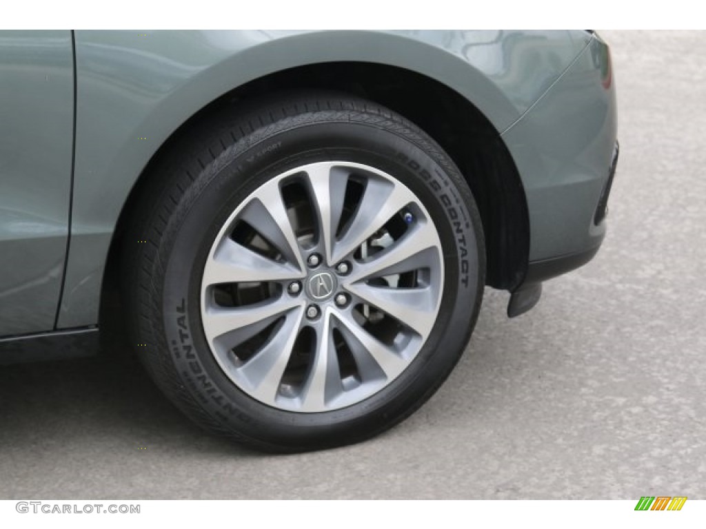 2014 MDX Technology - Forest Mist Metallic / Parchment photo #11