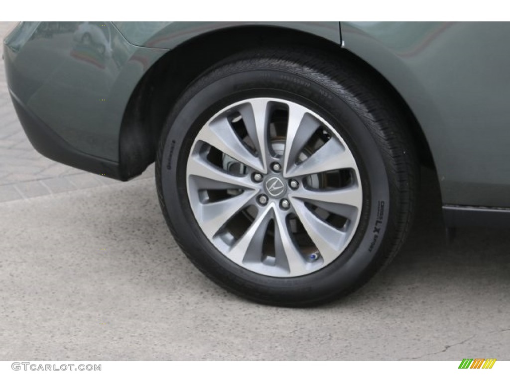 2014 MDX Technology - Forest Mist Metallic / Parchment photo #12