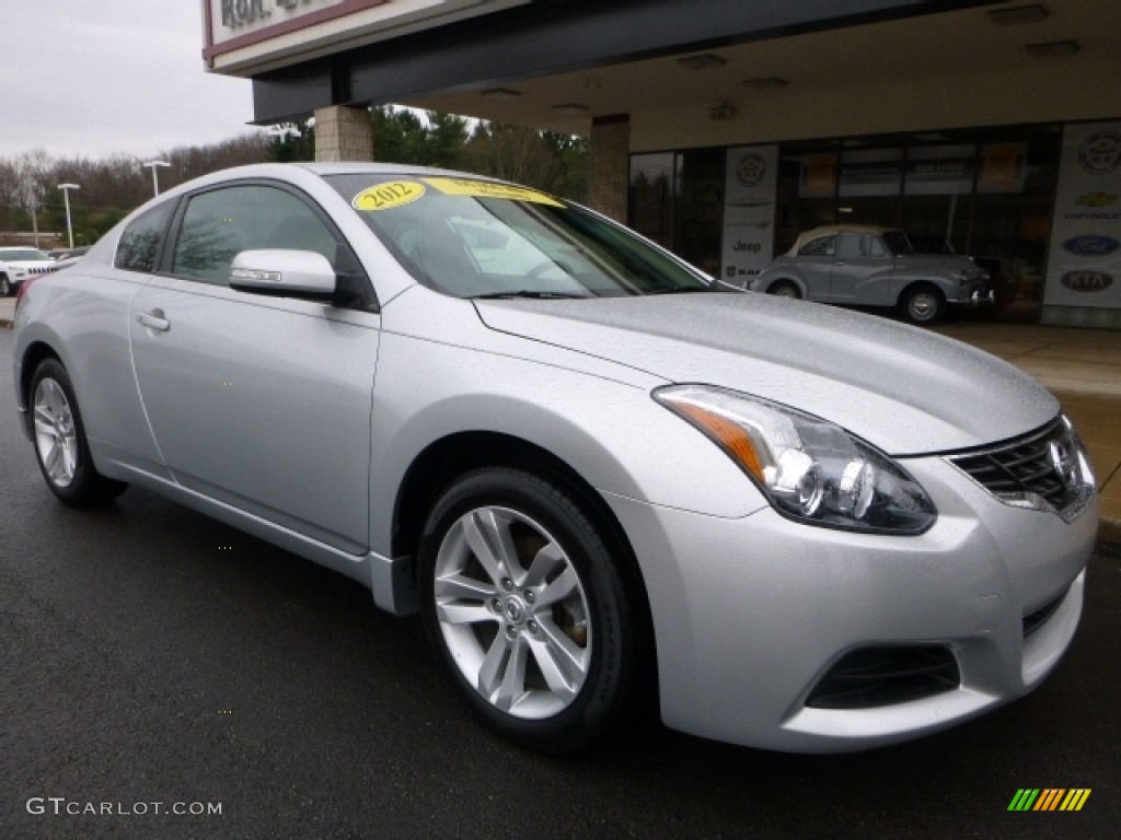 2012 Altima 2.5 S Coupe - Brilliant Silver / Charcoal photo #8