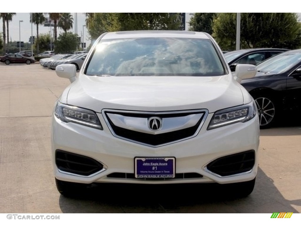 2017 RDX Technology AWD - White Diamond Pearl / Parchment photo #2