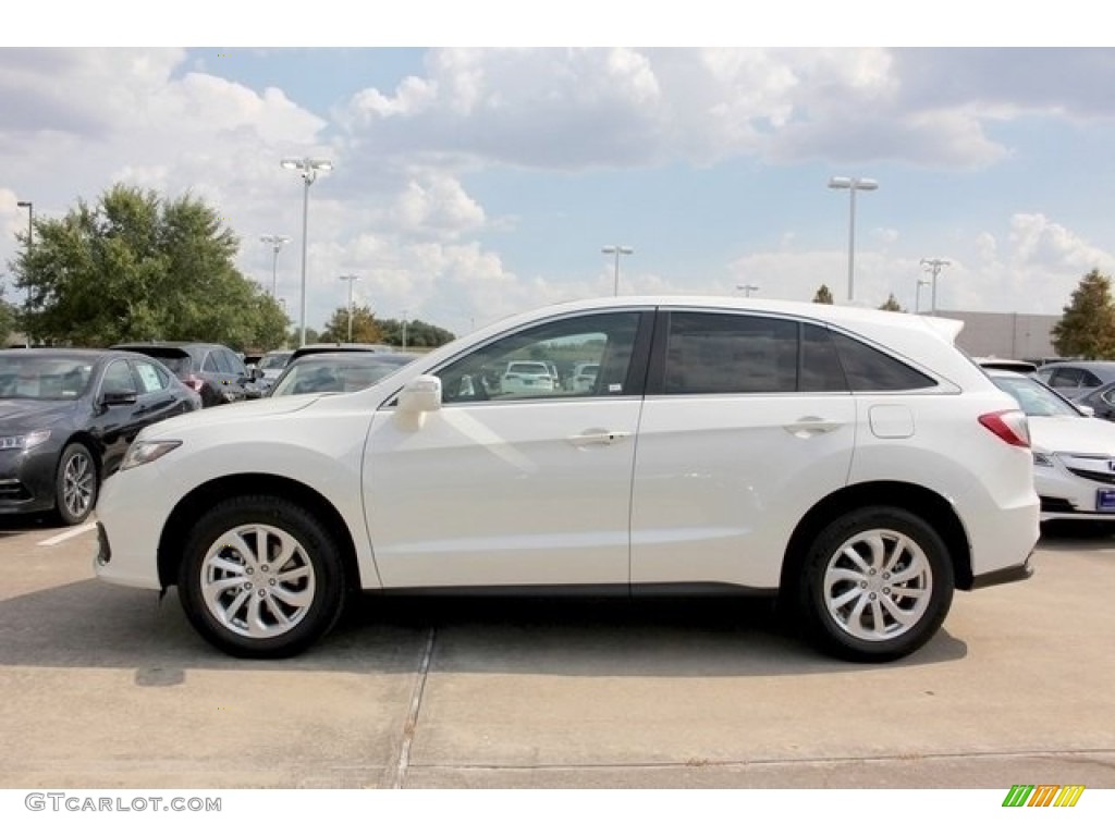 White Diamond Pearl 2017 Acura RDX Technology AWD Exterior Photo #112220378