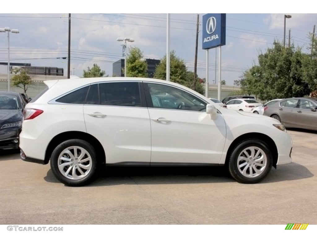2017 RDX Technology AWD - White Diamond Pearl / Parchment photo #8