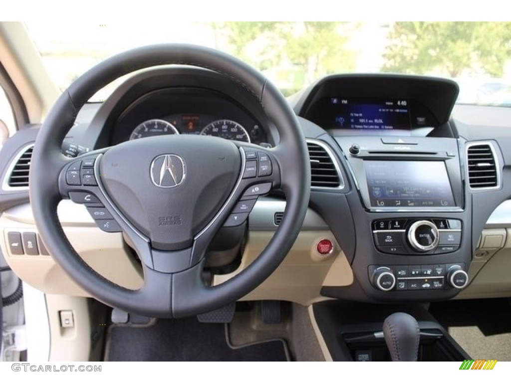 2017 RDX Technology AWD - White Diamond Pearl / Parchment photo #9