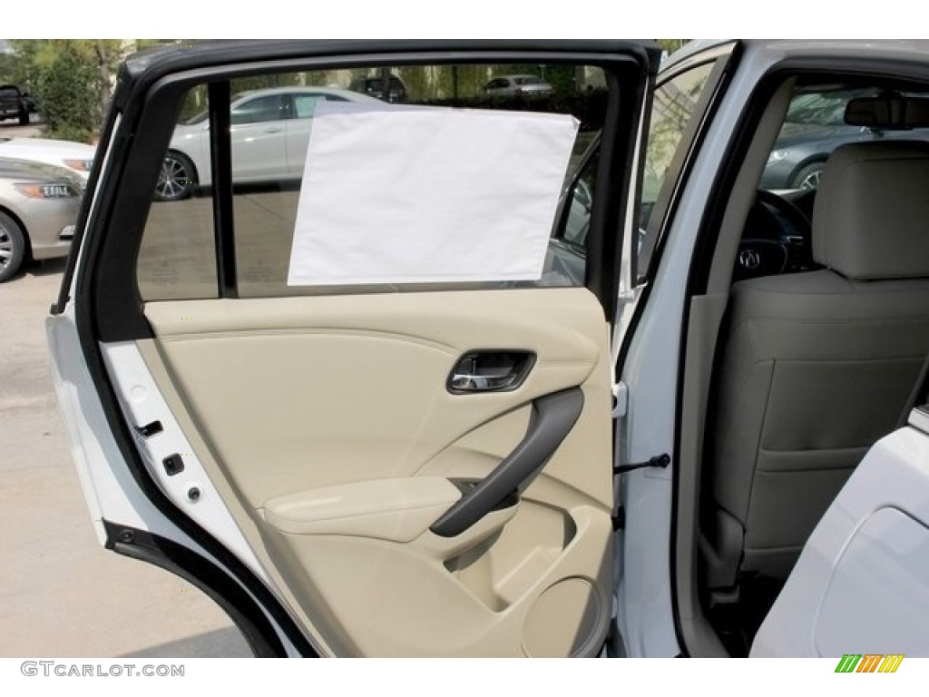 2017 RDX Technology AWD - White Diamond Pearl / Parchment photo #12