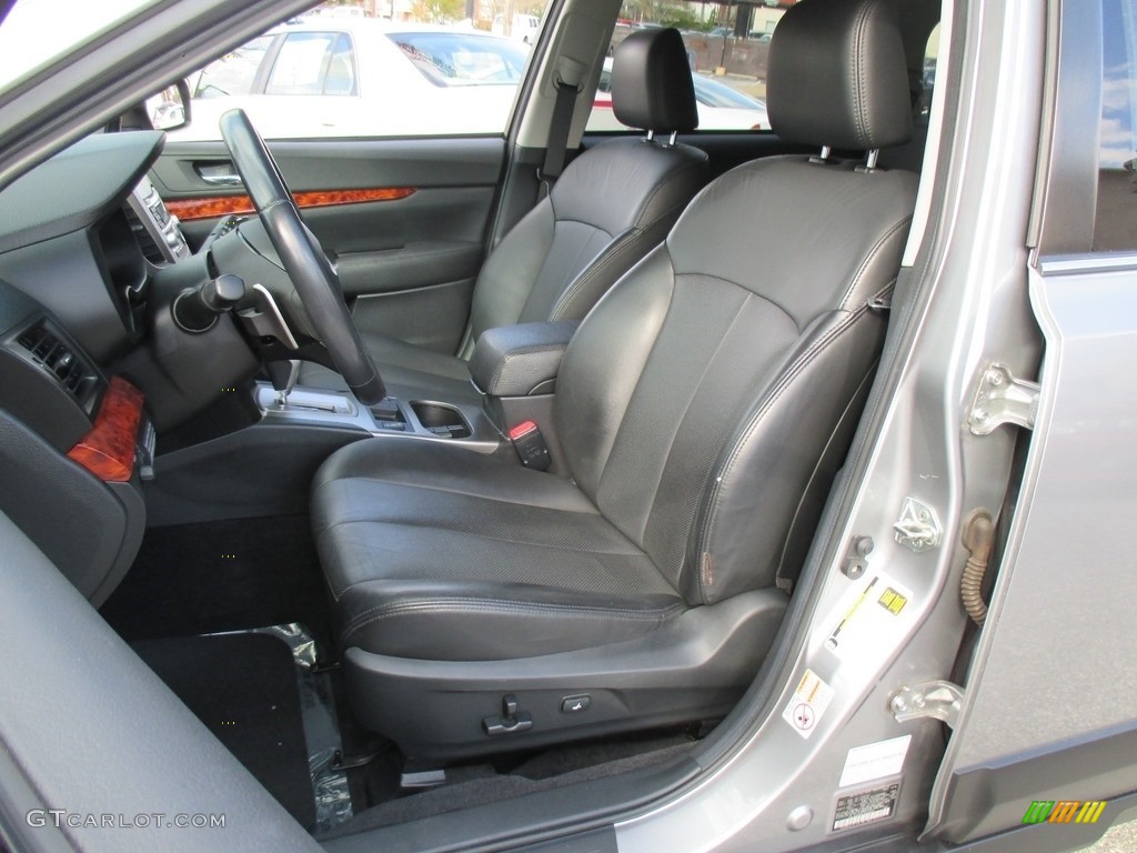 2011 Outback 3.6R Limited Wagon - Steel Silver Metallic / Off Black photo #11
