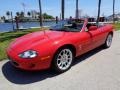 Front 3/4 View of 2000 XK XKR Convertible