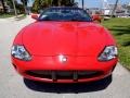 2000 Phoenix Red Metallic Jaguar XK XKR Convertible  photo #8