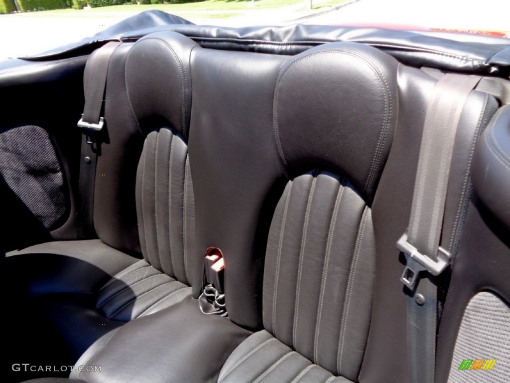 2000 Jaguar XK XKR Convertible Rear Seat Photo #112222370