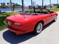 2000 Phoenix Red Metallic Jaguar XK XKR Convertible  photo #14