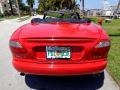 2000 Phoenix Red Metallic Jaguar XK XKR Convertible  photo #16