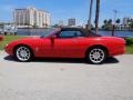 2000 Phoenix Red Metallic Jaguar XK XKR Convertible  photo #28