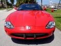 2000 Phoenix Red Metallic Jaguar XK XKR Convertible  photo #40