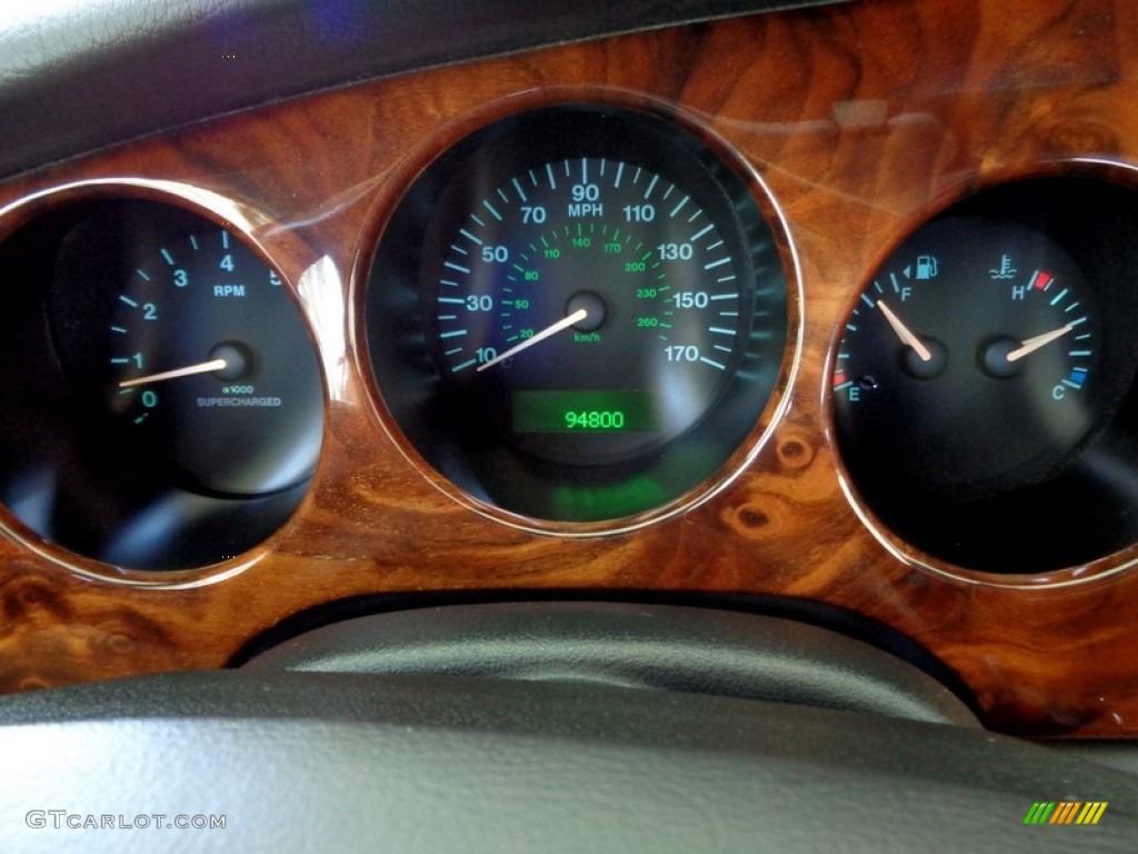 2000 Jaguar XK XKR Convertible Gauges Photos