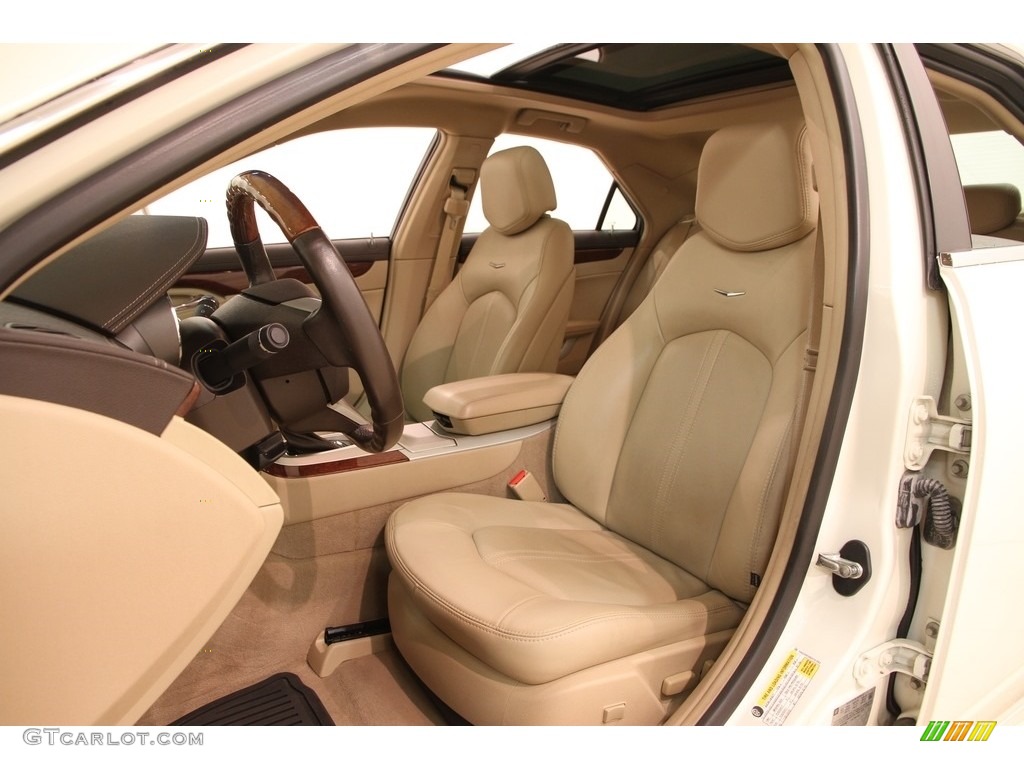 Cashmere/Cocoa Interior 2013 Cadillac CTS 4 3.0 AWD Sedan Photo #112223097