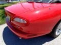 2000 Phoenix Red Metallic Jaguar XK XKR Convertible  photo #48