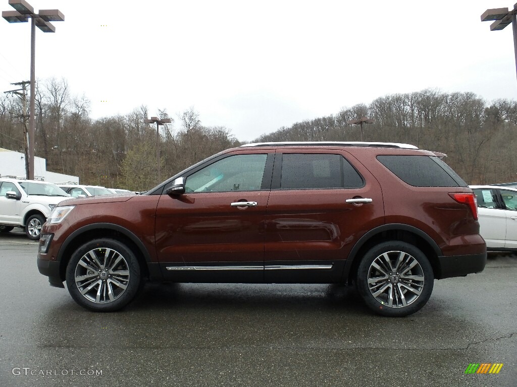 Bronze Fire Metallic Ford Explorer