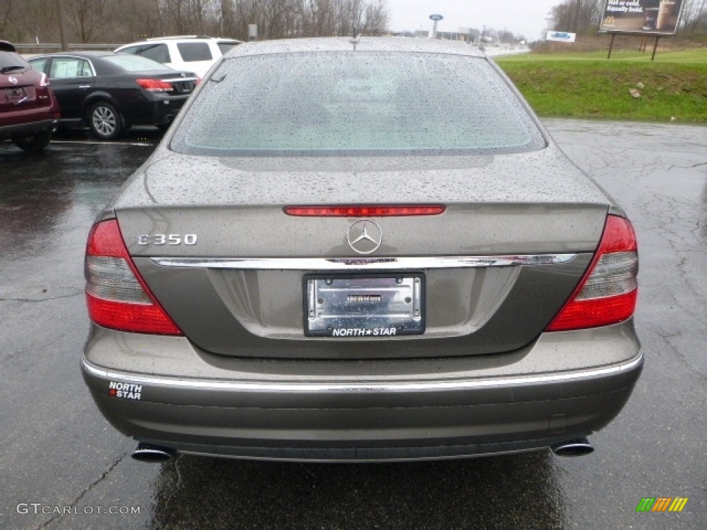 2009 E 350 Sedan - Indium Grey Metallic / Cashmere photo #5
